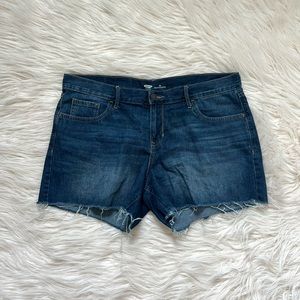 High-Waisted Cut-Off Shorts